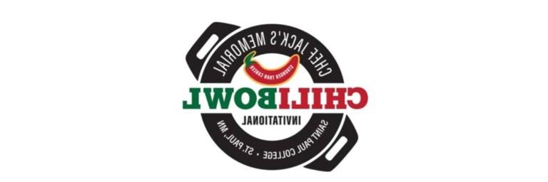 Logo for Chef Jack Chilibowl - Image says "Chef Jack Memorial Chili Bowl" with a red chili pepper